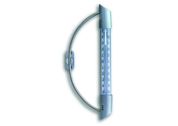 TFA Orbis Fensterthermometer,silbe ø 22mm, 230 mm, 105
