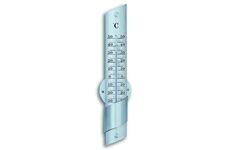 TFA Innen-/Außen-Thermometer, Alu 245 x56 x 30 mm, 130