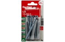 Fischer Universaldübel UX 10X60 SK (4 Stck)