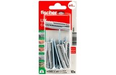 Fischer Universaldübel UX 6X50 RSK (10 Stck)