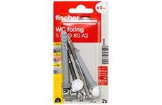 Fischer WC-Befestigung S8RD80CRK (2 Stck)