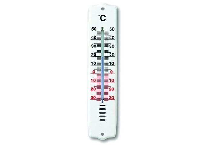 TFA Innen-/AußenThermometer, Kusto weiß, 205 x 45 mm,