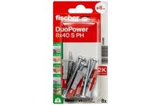 Fischer DUOPOWER 8x40 S PH K 8 Stück