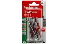 Fischer DUOPOWER 8x65 S K, 4 Stk