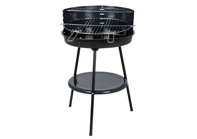 Tepro Rundgrill Highland schwarz, Grillfläche 48,5 cm Ø