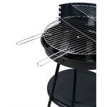 Tepro Rundgrill Highland schwarz, Grillfläche 48,5 cm Ø