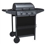 Tepro Gasgrill Hampton, 3-Brenner mit Seitenkocher