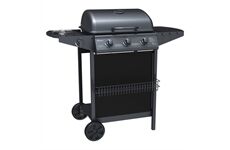 Tepro Gasgrill Hampton, 3-Brenner mit Seitenkocher