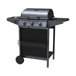 Tepro Gasgrill Hampton, 3-Brenner mit Seitenkocher