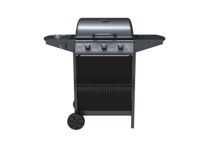 Tepro Gasgrill Hampton, 3-Brenner mit Seitenkocher