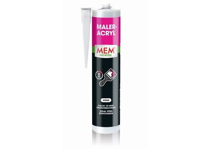 MEM Maler-Acryl 300 ml weiss