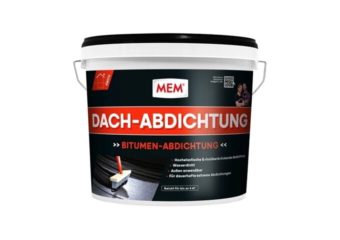 MEM Bitumen Dach-Abdichtung, 12 L