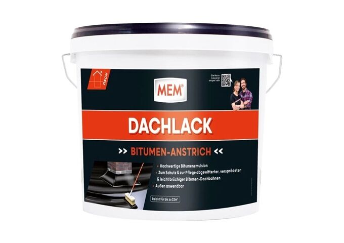 MEM Bitumen-Dachlack 10 L