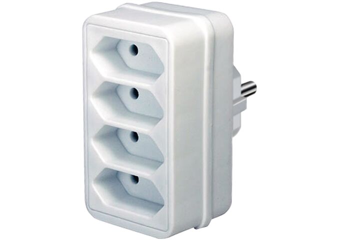 Brennenstuhl Adapterstecker Schuko - 4xEuro