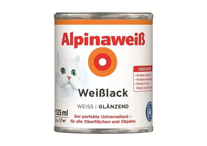 Alpina Alpinaweiß Weißlack GL 125 ml