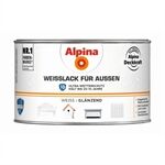 Alpina Weißlack für Außen GL 300 ml