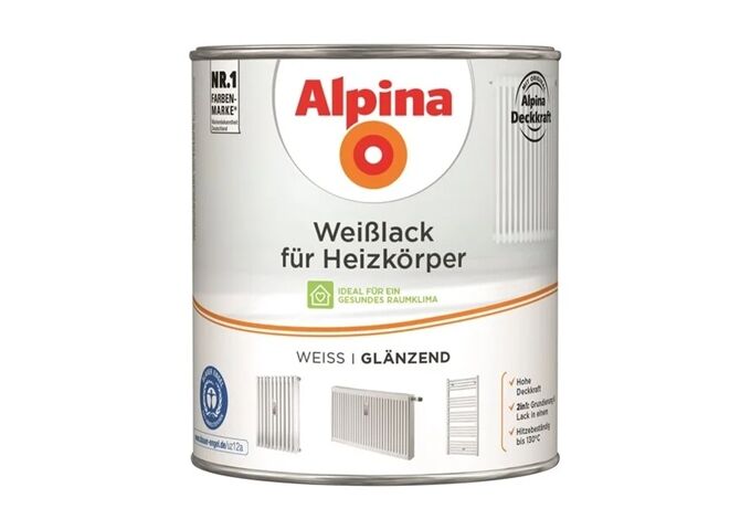 Alpina Weißlack für Heizkörper GL 2 L