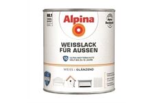 Alpina Weißlack für Außen GL 2 L