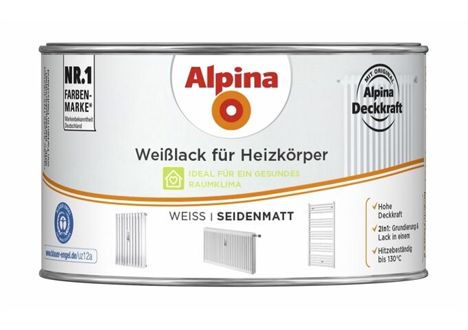 Alpina Weißlack für Heizkörper SM 300 ml