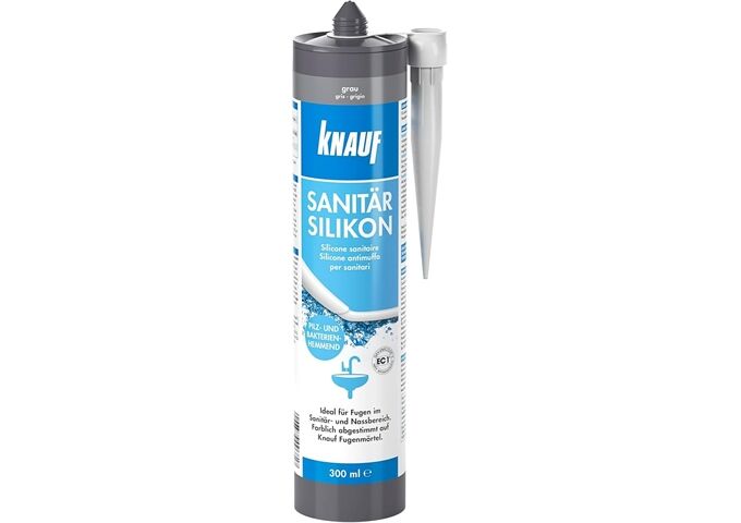 Knauf Sanitär-Silicon grau 300 ml