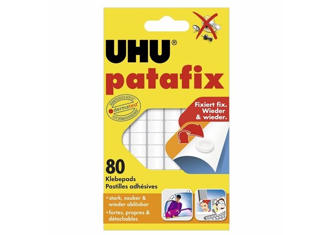 UHU Patafix Weiß UHU 80 St. ablösbar