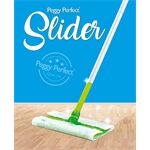 Peggy Perfekt Slider Starter Kit mit 8 Tüchern, Staubwischer