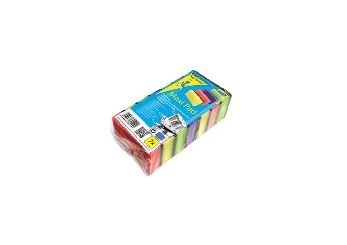 Peggy Perfekt Topfreiniger bunt 7er Pack, ohne Griff