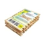 Peggy Perfekt Wäscheklammer Holz SUPER 20 Stück