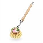 Peggy Perfekt Spülbürste Holz Naturfiber Design Flamingo
