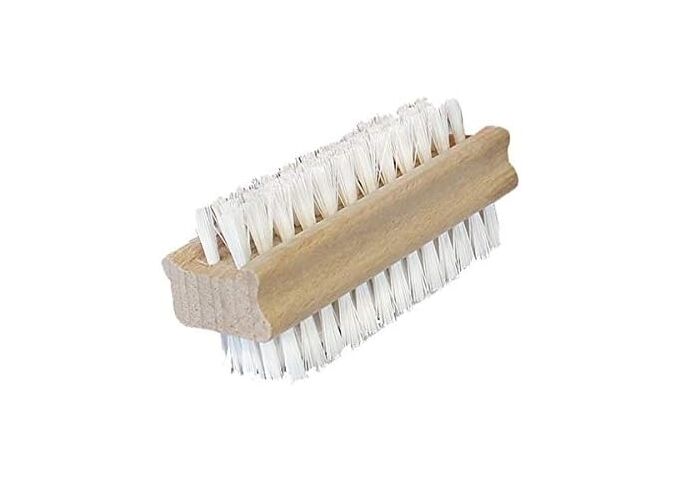 Peggy Perfekt Nagelbürste Holz, Kunstfiberborsten