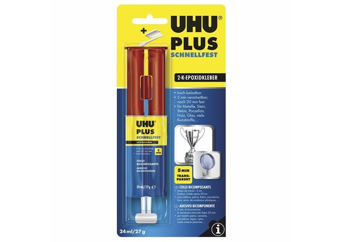 UHU plus schnellfest Spritze 27g