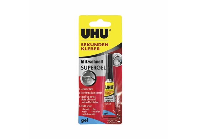 UHU Sekundenkleber gel 3g