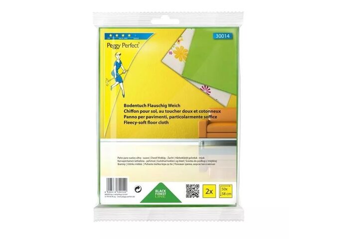 Peggy Perfekt Bodentuch Flauschig Weich Black Forest 2er Pack