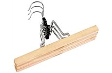 Peggy Perfekt Hosenspanner Holz natur 3er Bund