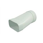 Marley Übergangsstück für Flachkanal 150x80, RA Ø 125mm,