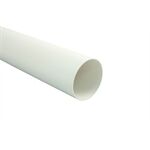 Marley Rundrohr weiß, Ø 150 mm Außen Ø 154mm, 100 cm