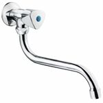 Cornat Wandventil Lisa, HD, 180°, Messing, verchromt