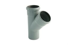 Marley HT Einfach-Abzweig 45 Grad DN 110/110