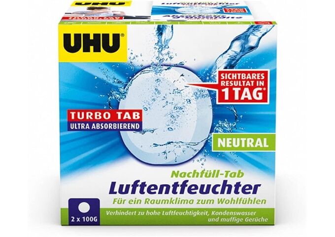 UHU Luftentfeuchter Ambiance Tabs neutral 2x100g