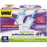 UHU Luftentfeuchter 2 x450g Feuchtigkeits-Magnet L