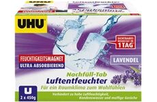 UHU Luftentfeuchter 2 x450g Feuchtigkeits-Magnet L