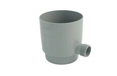 Marley Regensammler mit Überlaufstop DN 105 grau