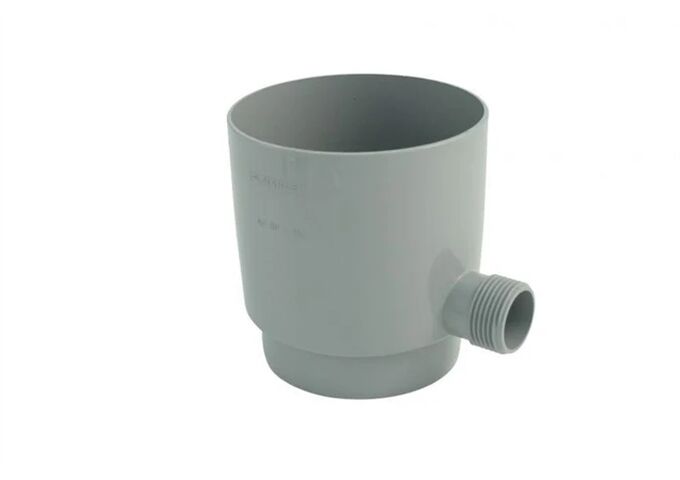 Marley Regensammler mit Überlaufstop DN 105 grau