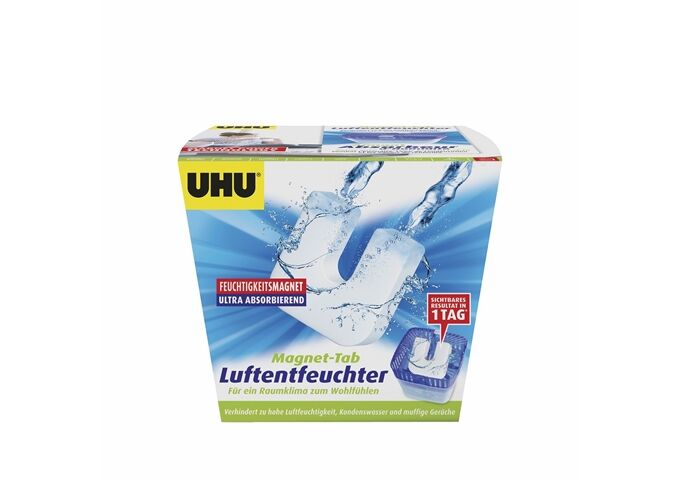 UHU Luftentfeuchter 450g Feuchtigkeitsmagnet Container