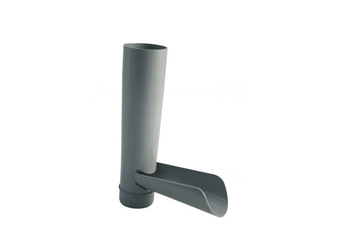 Marley Wasserablaufklappe DN 53 grau
