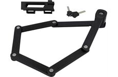 Fischer Bike Faltschloss mit Halter L 85 cm