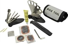Fischer Bike Faltwerkzeug 33-tlg. mit Tasche, incl. Flickzeug