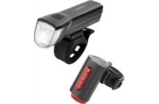 Fischer Bike LED Leuchtenset 30/15 Lux USB