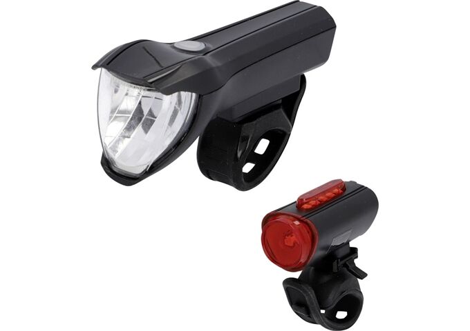 Fischer Bike Akku-USB-LED Beleuchtungs-Set 50 LUX