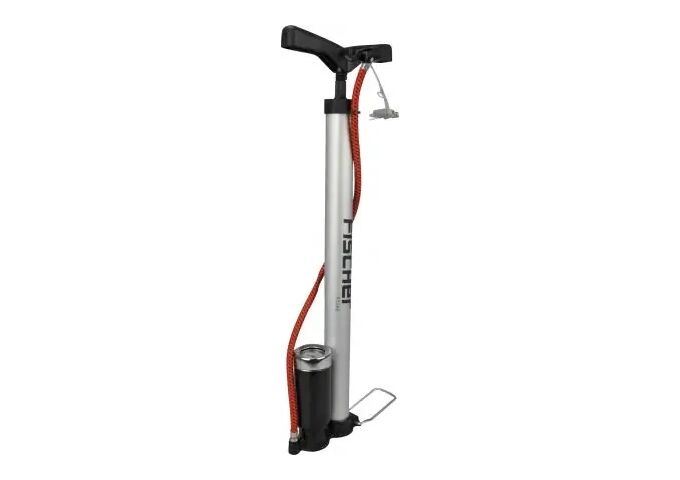 Fischer Bike Alu Fußpumpe mit Manometer